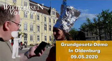 Grundgesetz-Demonstration in Oldenburg 09.05.2020. menschenwuerde-demo.de | Wikihausen vor Ort by wikihausen_channel